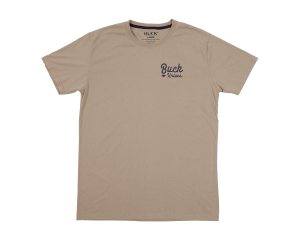 Gray Rounded Badge T-Shirt