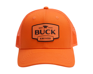 Blaze Orange Logo PVC Patch Hat